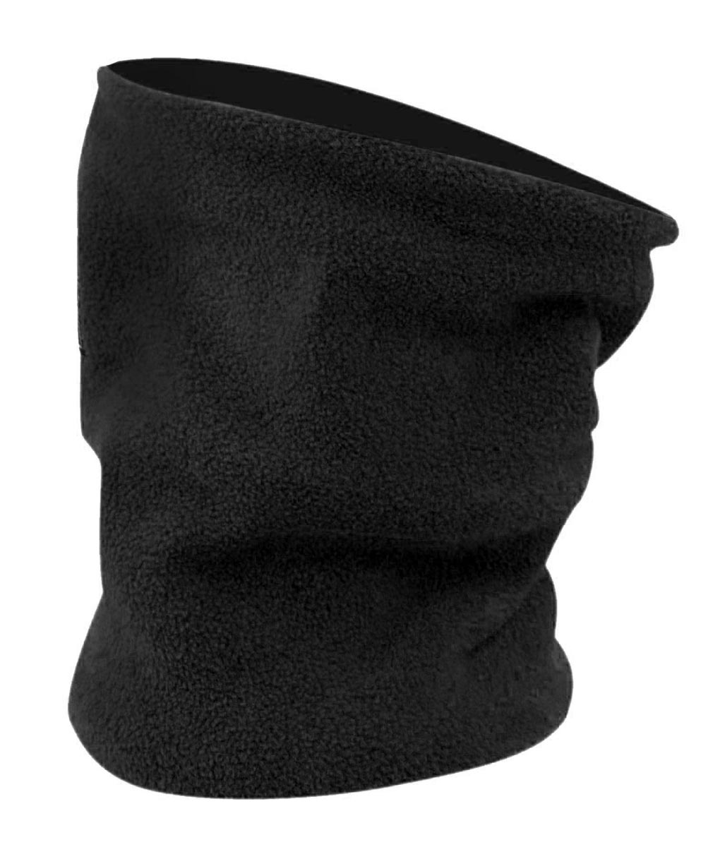 15024-C0100 Fleece turtle neck SR_black