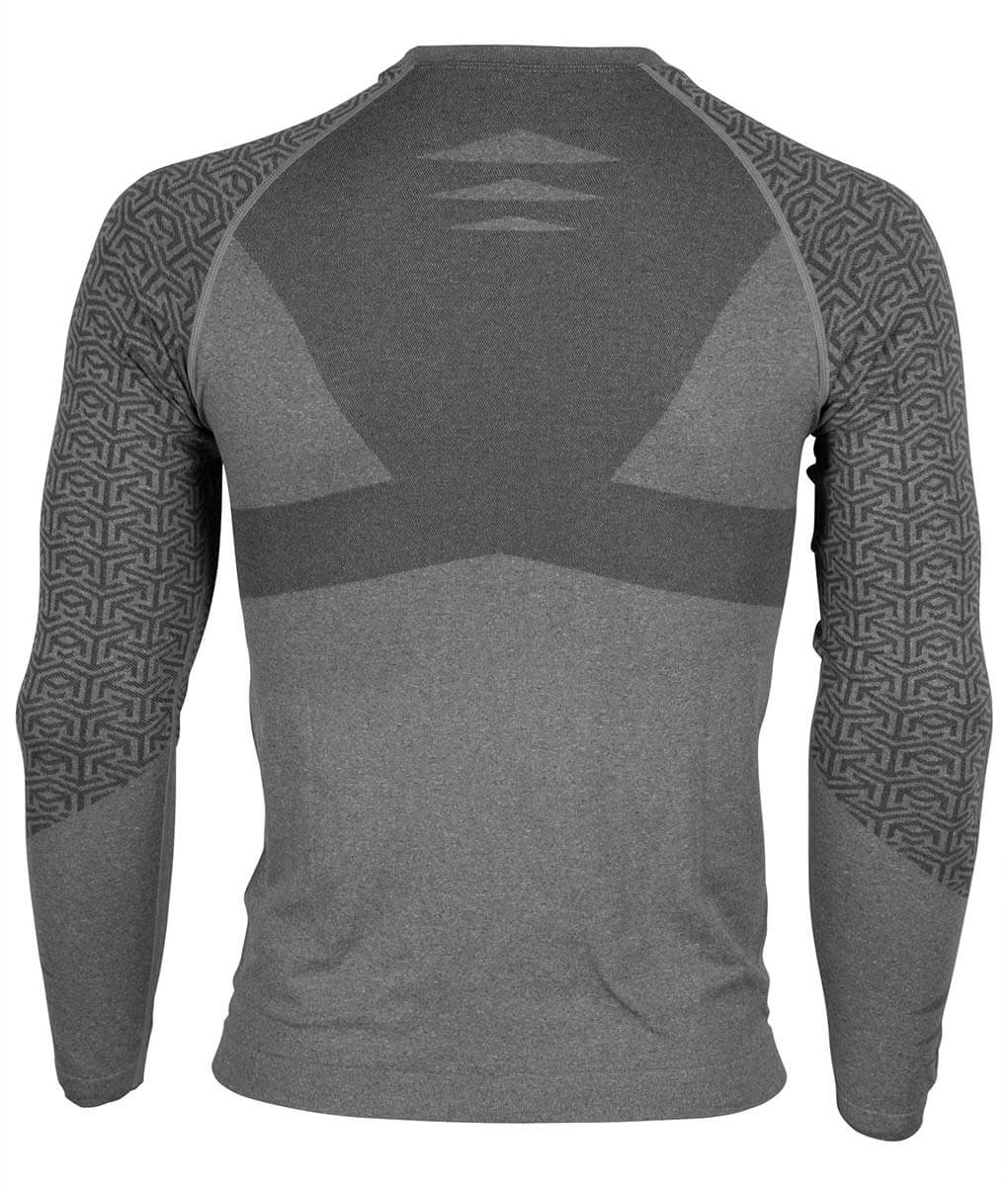 87280-C0200 Seamless Top II M_dk grey_back